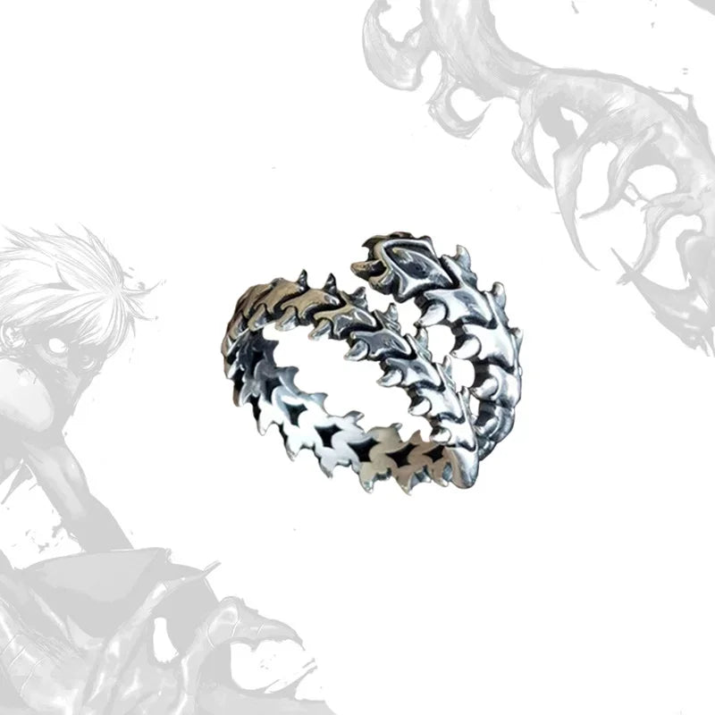 Vintage Keel Spine Ring (Unisex)