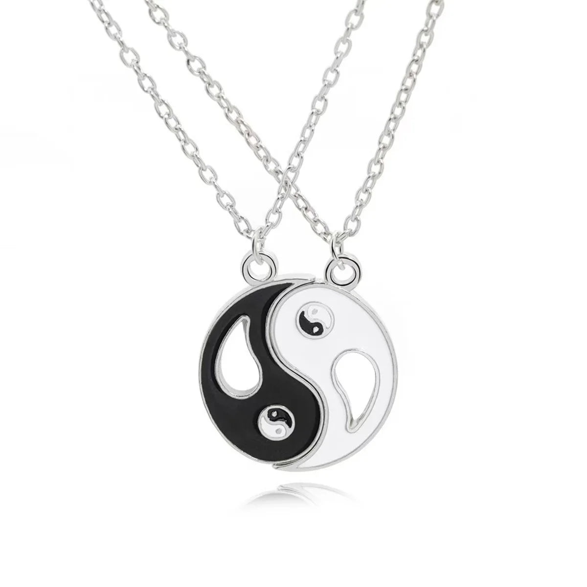 Tai Chi Yin Yang Matching Necklaces