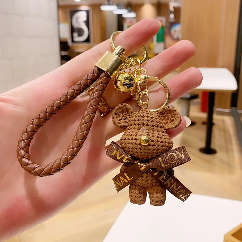Mechanical Bear Keychain