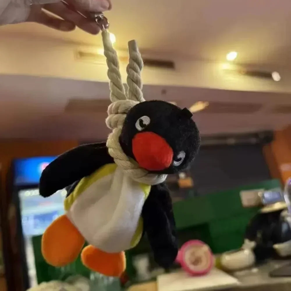 Hanging Penguin Plush Keychain/Backback Accessory