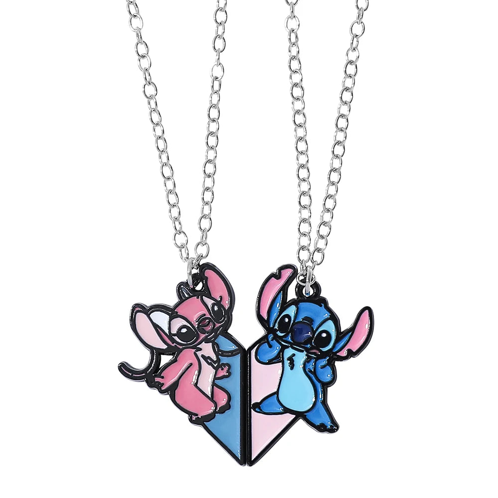 Stich Heart Bestfriends Necklace