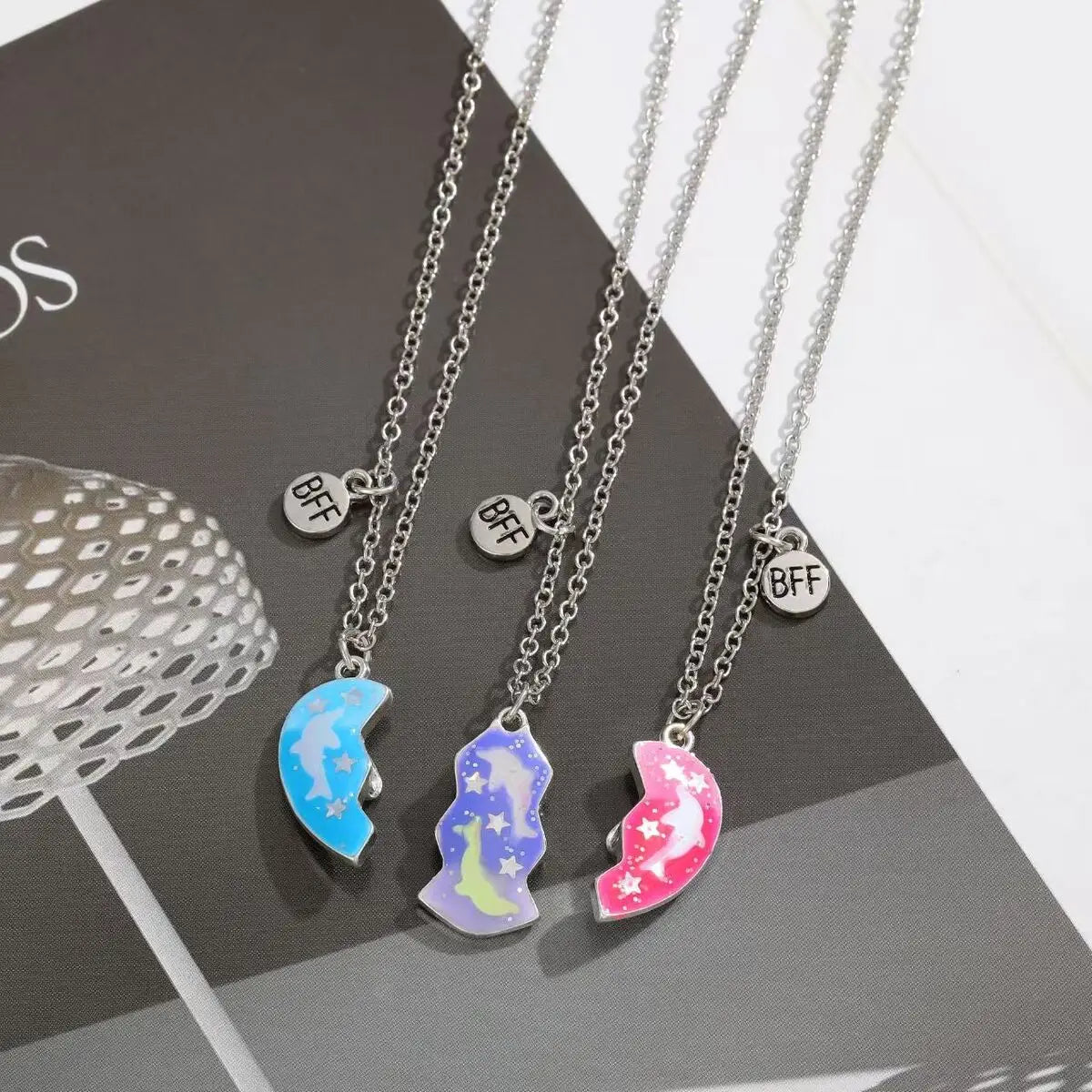Magnetic Heart Best Friends Pendant/Necklace