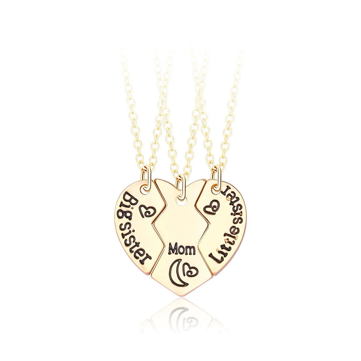 Lovecryst Sun, Moon and Star Necklace