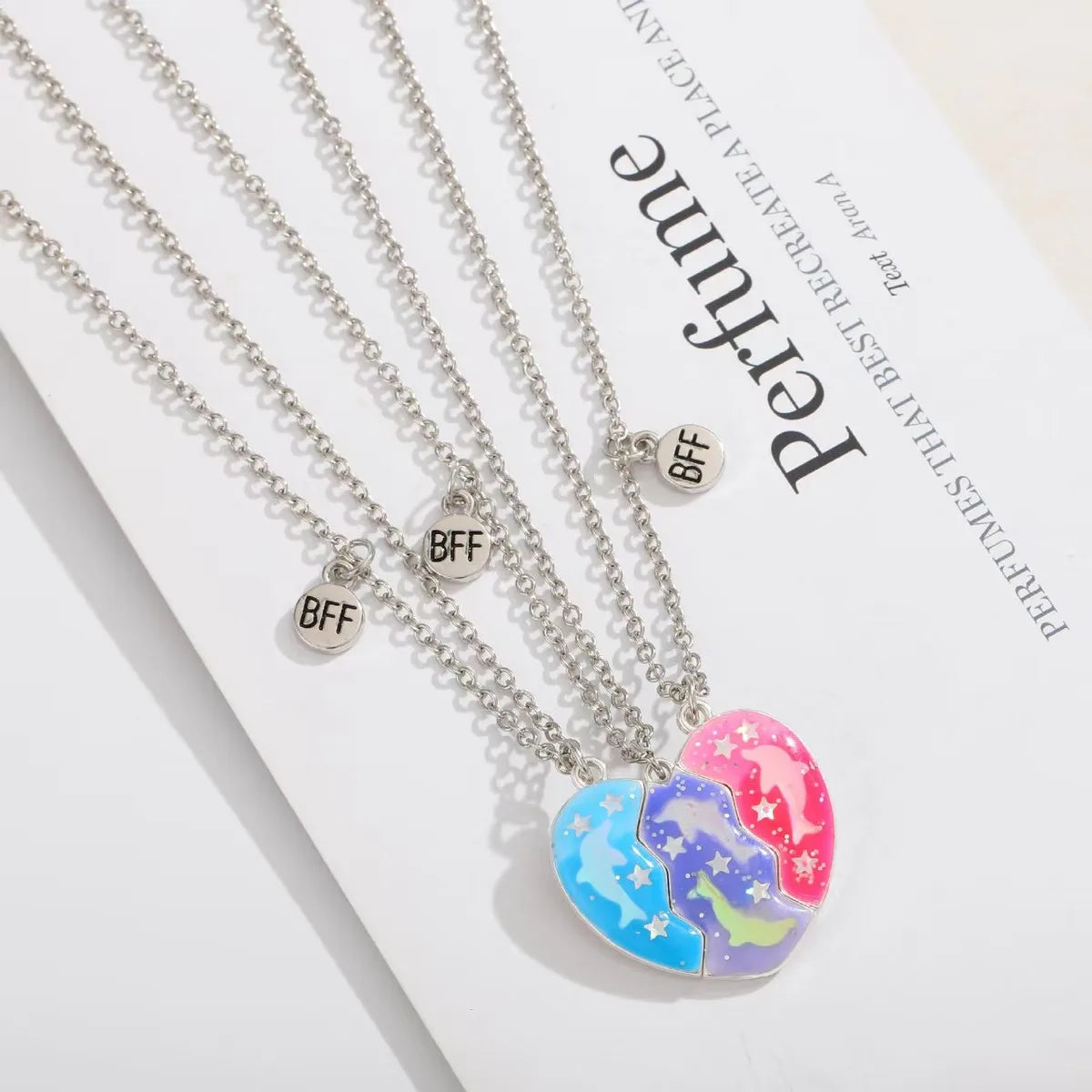 Magnetic Heart Best Friends Pendant/Necklace
