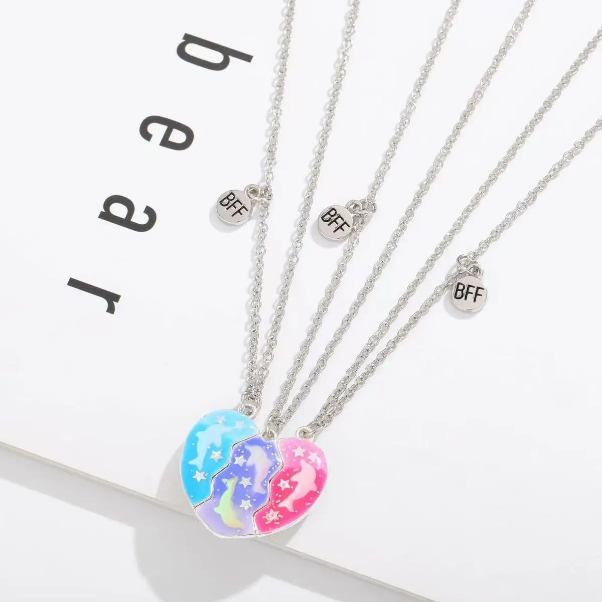Magnetic Heart Best Friends Pendant/Necklace