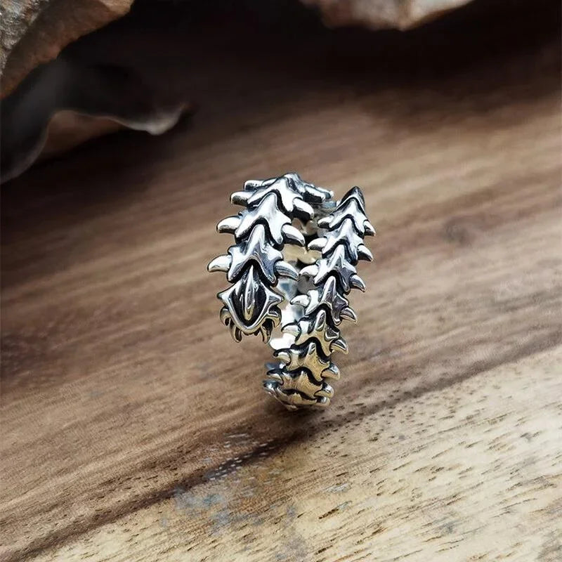 Vintage Keel Spine Ring (Unisex)