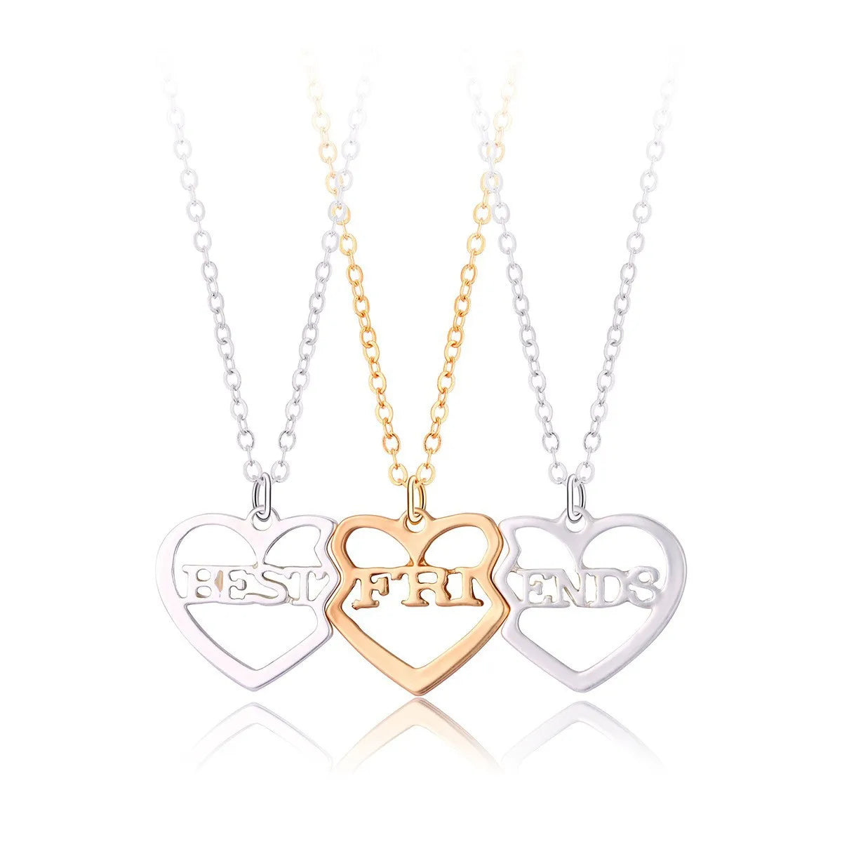 Lovecryst Sun, Moon and Star Necklace