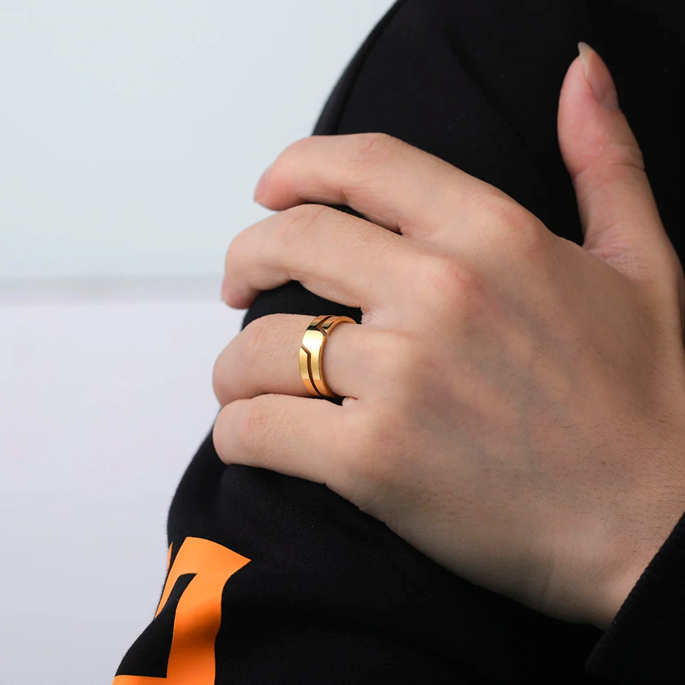 Skyrim Stainless Steel Ring (Unisex)