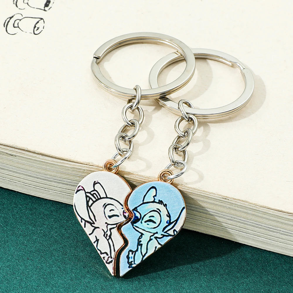 Stich Heart Bestfriends Necklace