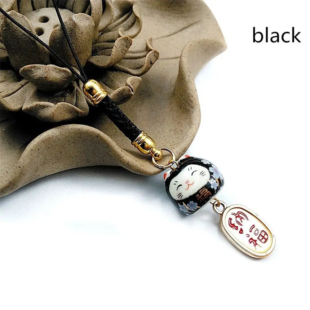 Japanese Lucky Cat Keychain