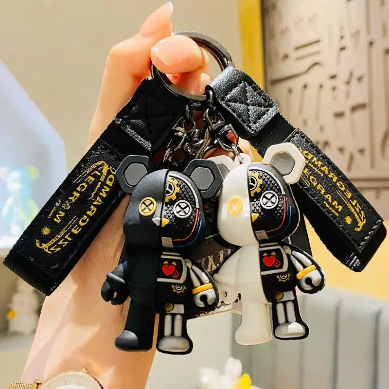 Mechanical Bear Keychain