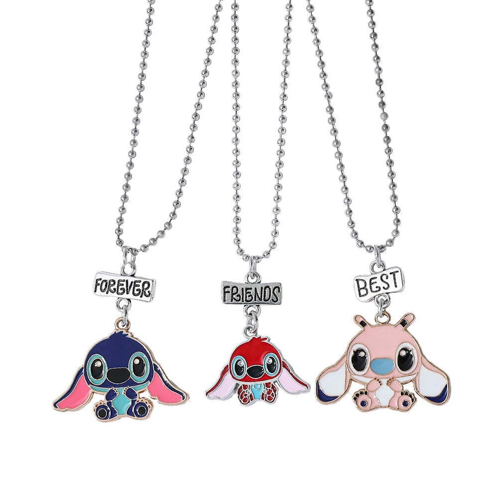 Stich Heart Bestfriends Necklace