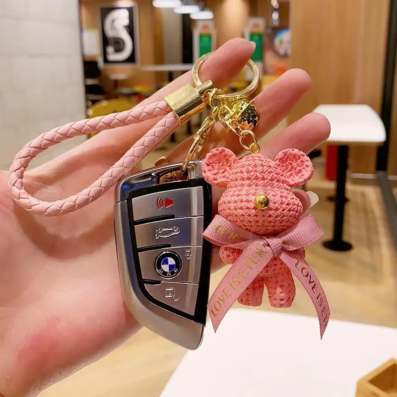Mechanical Bear Keychain