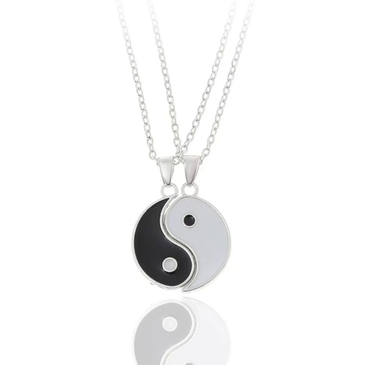 Tai Chi Yin Yang Matching Necklaces