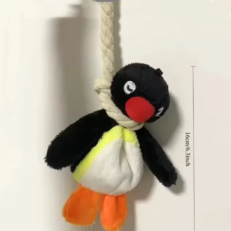 16cm Lovely Penguin Plush Keychain Cute Penguin Doll Backpack Pendant Creative Animal Doll Keychain Girls Women Bag Accessories