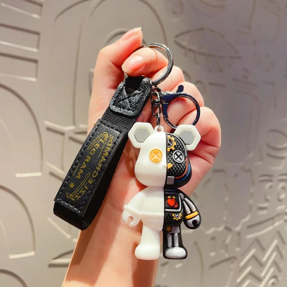 Mechanical Bear Keychain