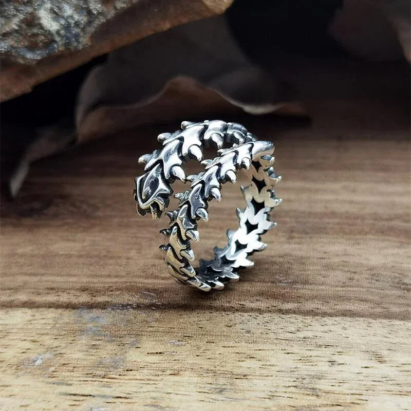 Vintage Keel Spine Ring (Unisex)