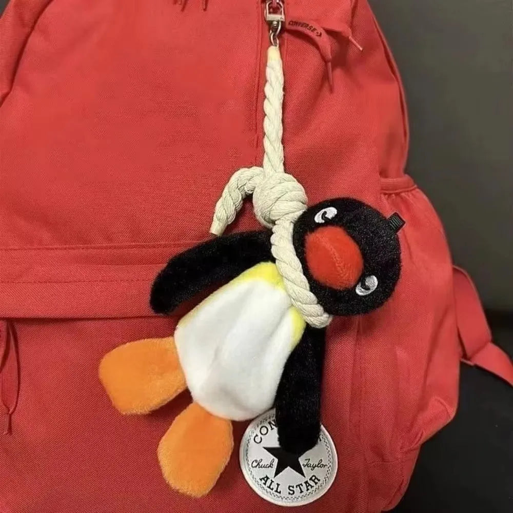 Hanging Penguin Plush Keychain/Backback Accessory