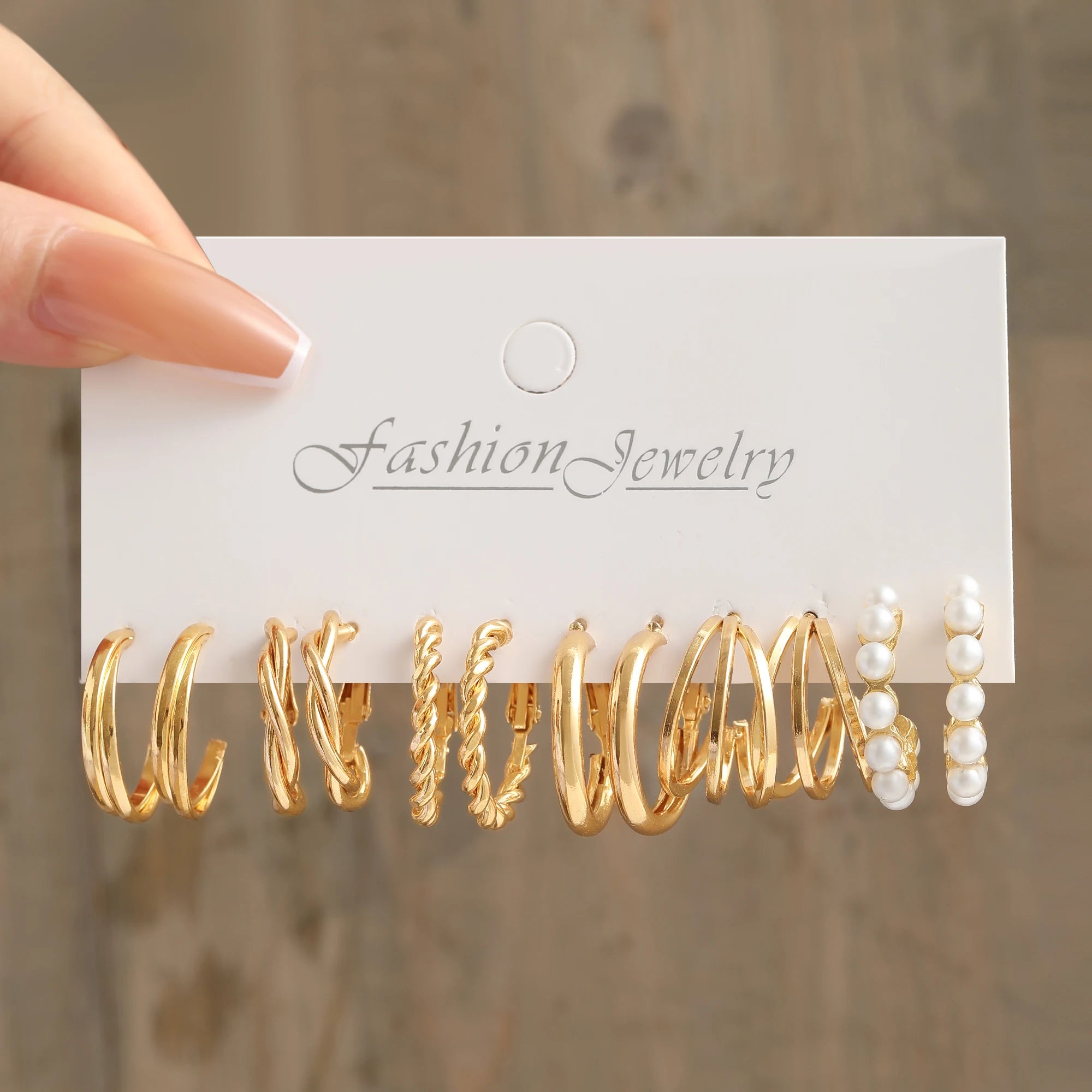 Heart Pearl Dangle Earrings