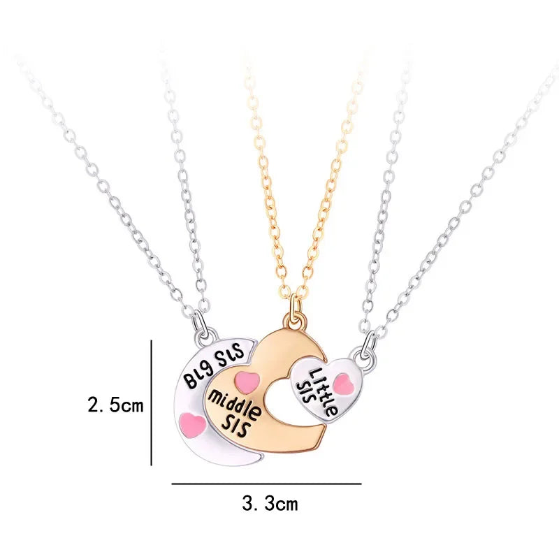 Lovecryst Sun, Moon and Star Necklace