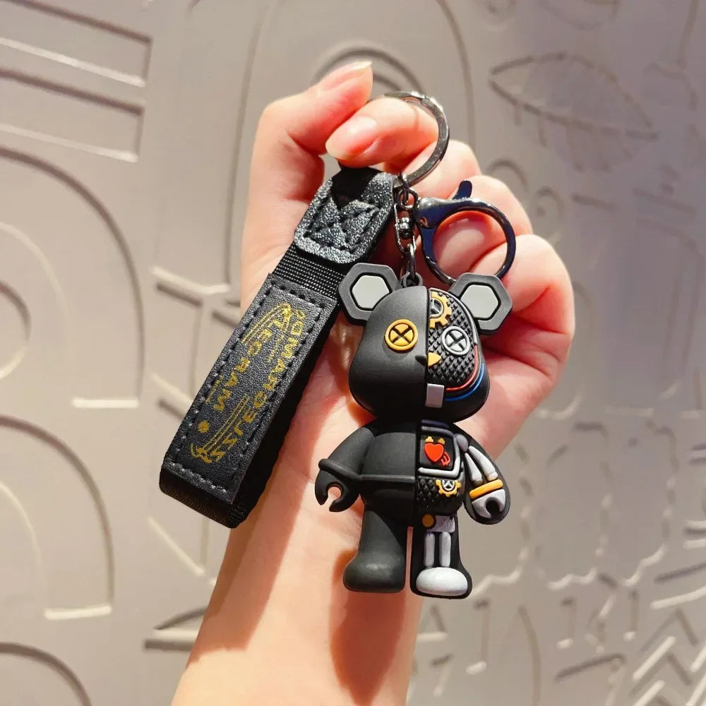 Mechanical Bear Keychain