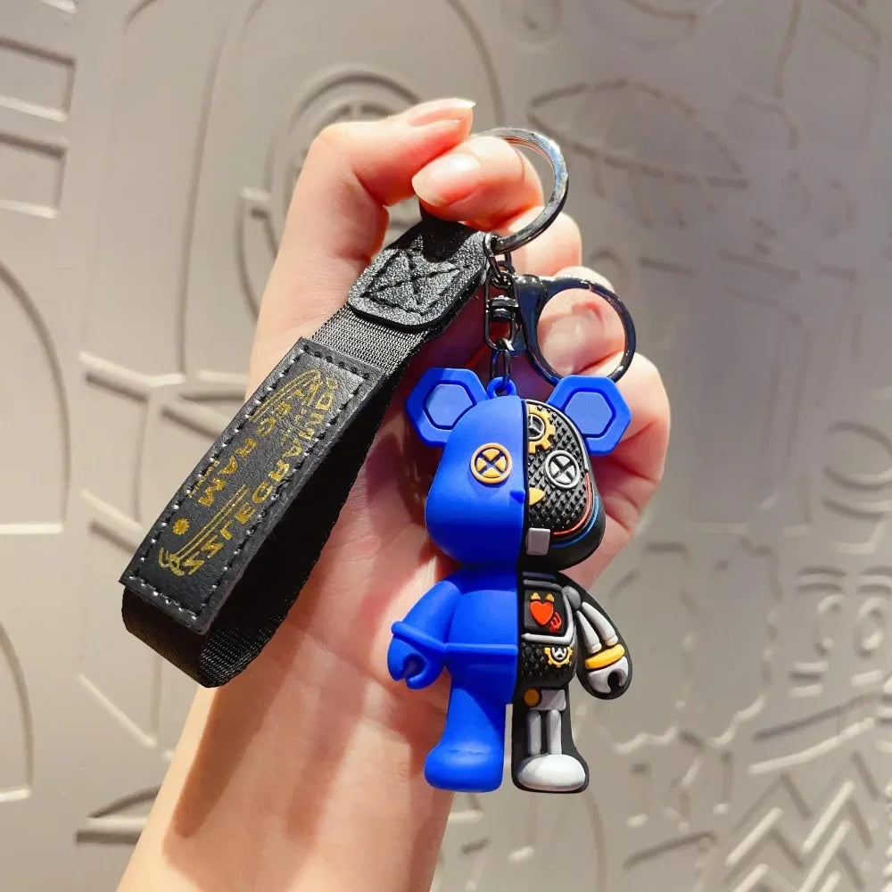 Mechanical Bear Keychain