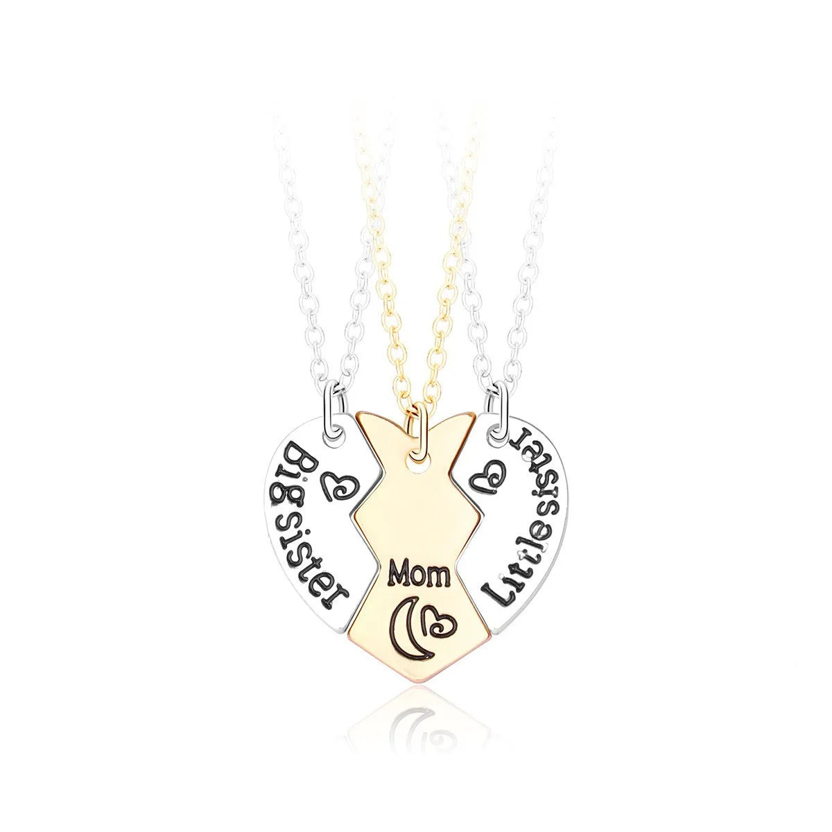 Lovecryst Sun, Moon and Star Necklace
