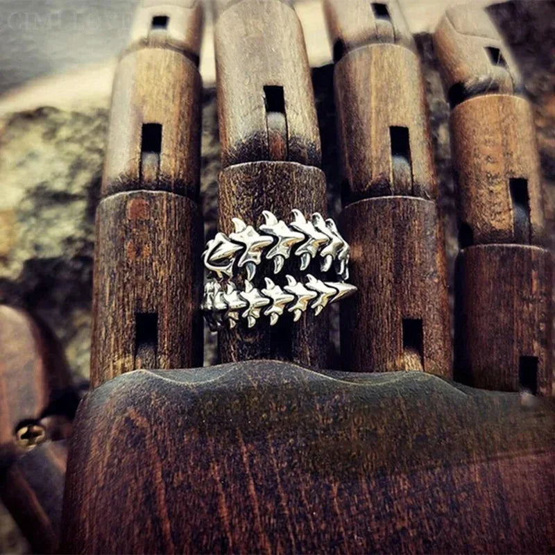 Vintage Keel Spine Ring (Unisex)