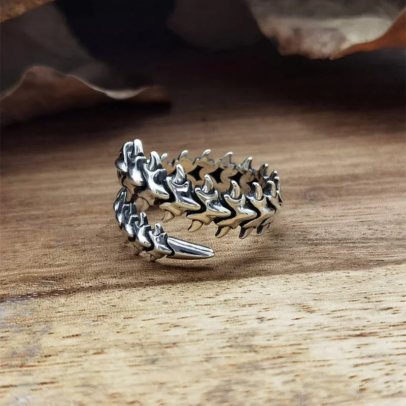 Vintage Keel Spine Ring (Unisex)