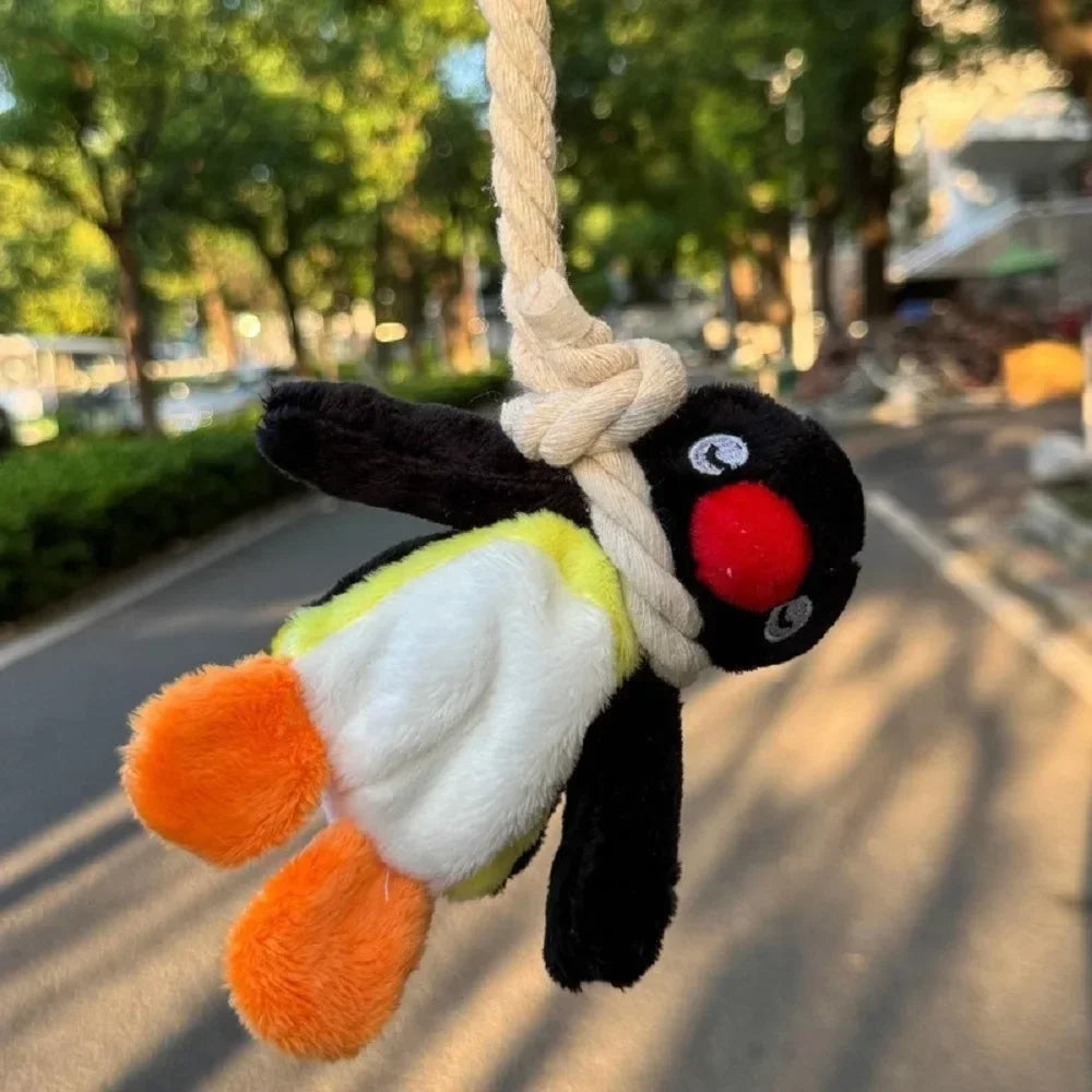 Hanging Penguin Plush Keychain/Backback Accessory