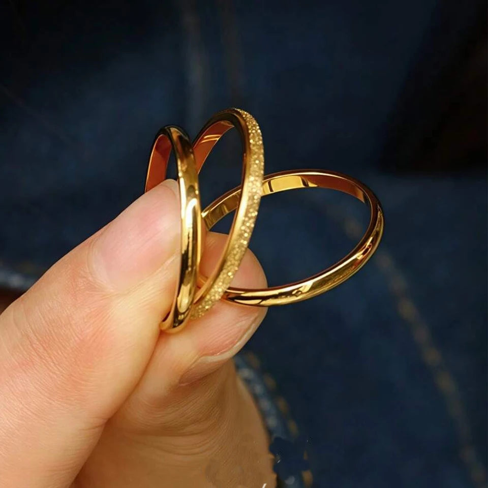ZAKOL 2mm Width Stainless Steel Ring