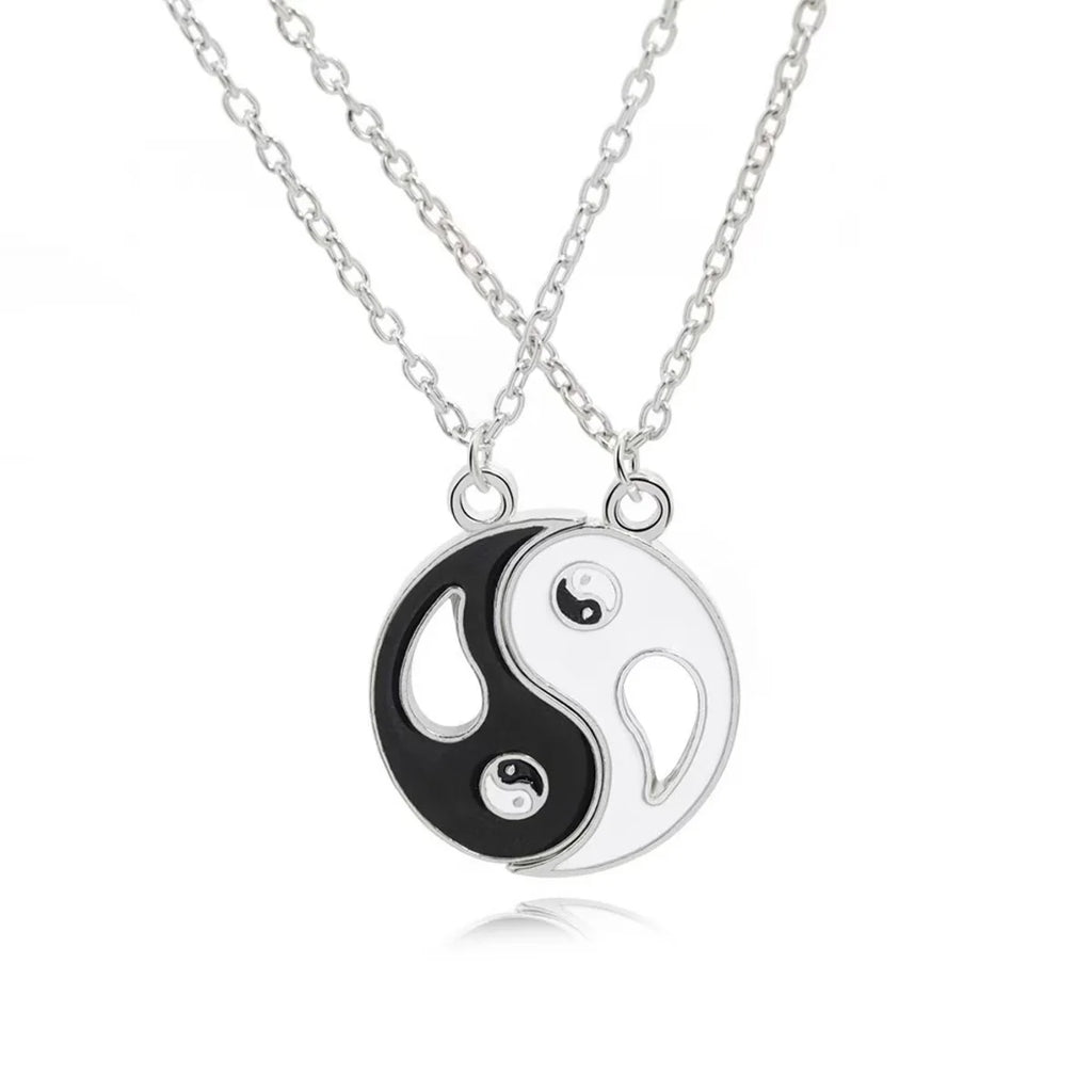 Tai Chi Yin Yang Matching Necklaces