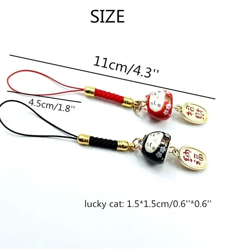 Japanese Lucky Cat Keychain