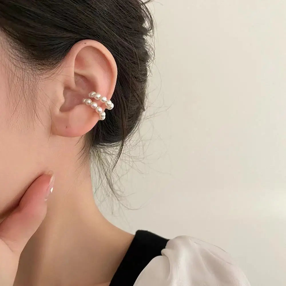 Pearl Ear Cuff Clip