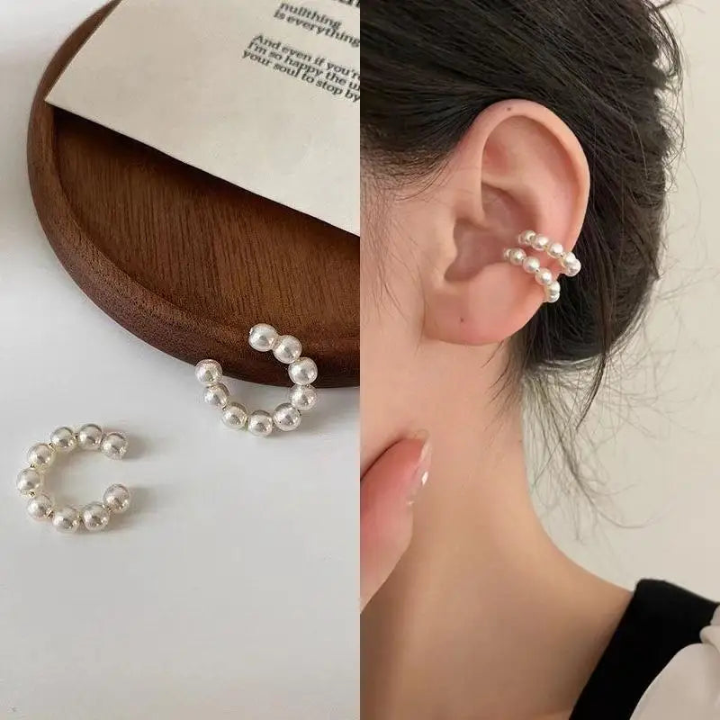 Pearl Ear Cuff Clip