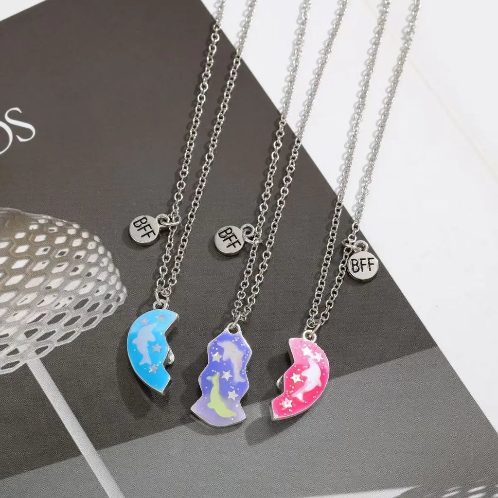 Magnetic Heart Best Friends Pendant/Necklace
