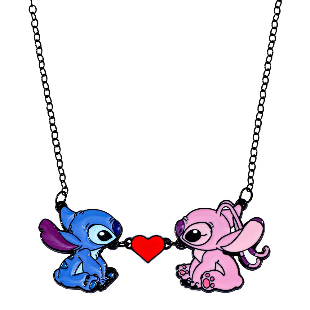 Stich Heart Bestfriends Necklace