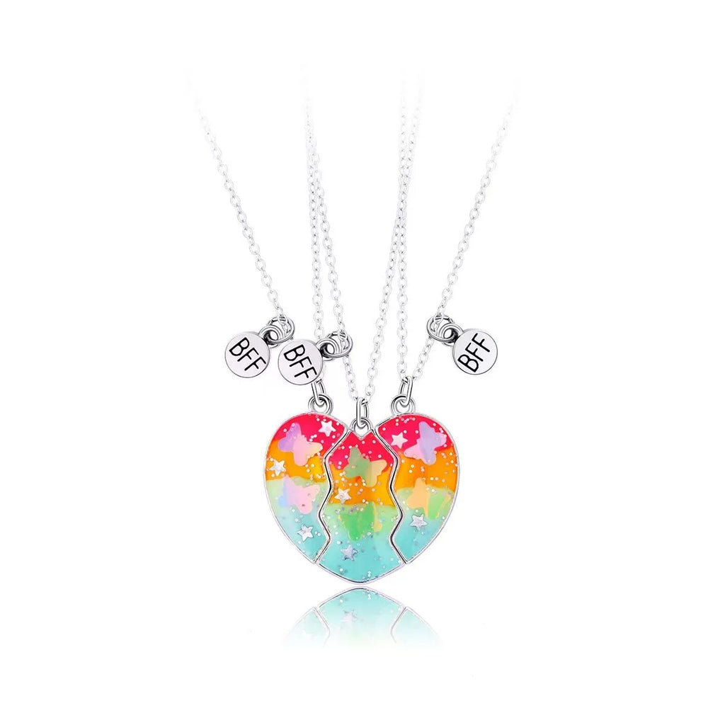 Magnetic Heart Best Friends Pendant/Necklace
