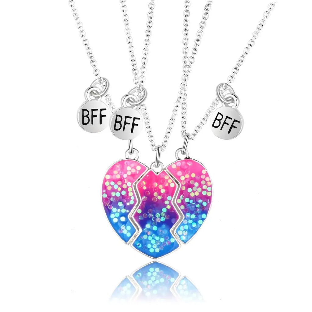Magnetic Heart Best Friends Pendant/Necklace