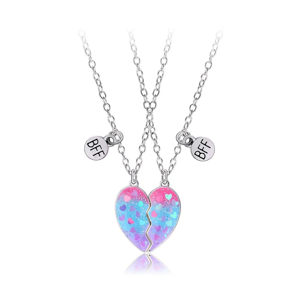 Magnetic Heart Best Friends Pendant/Necklace
