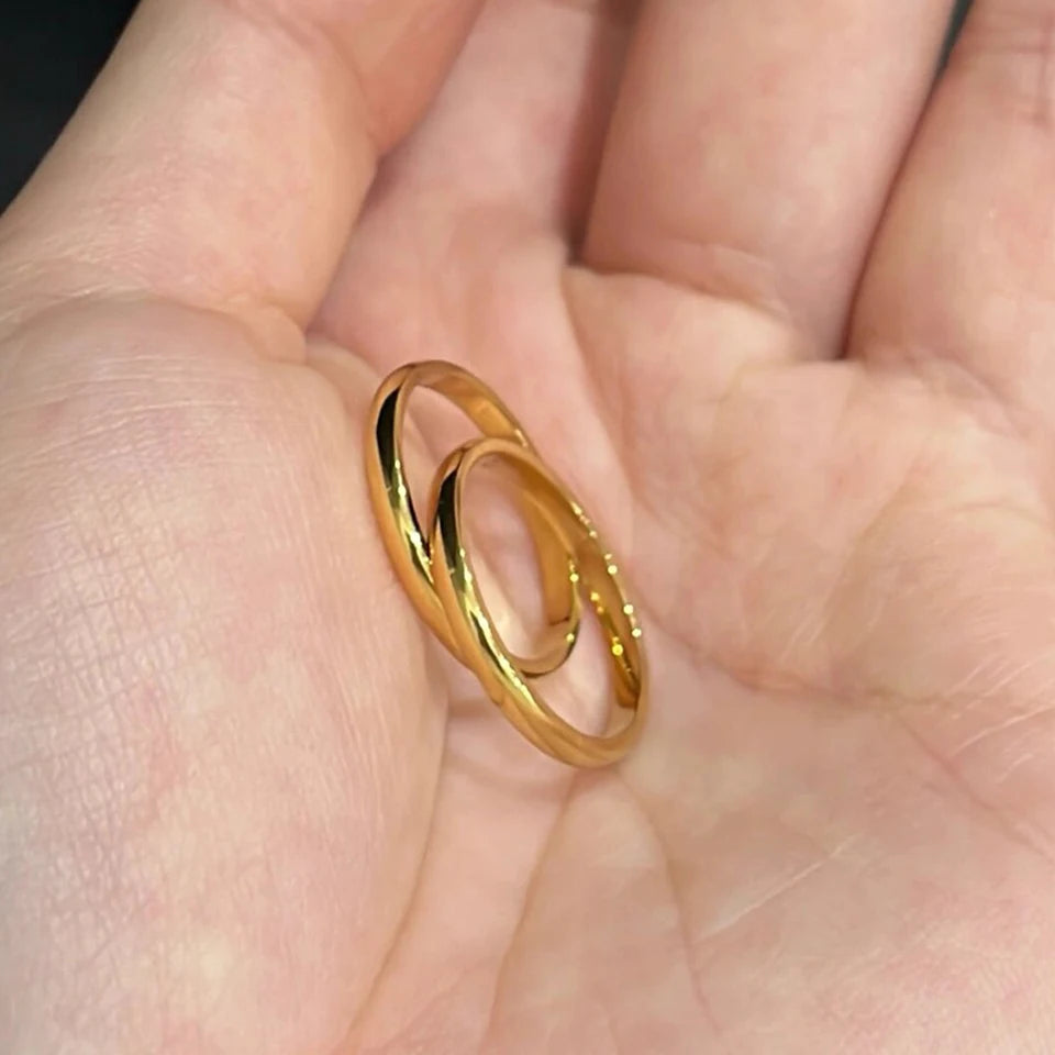ZAKOL 2mm Width Stainless Steel Ring