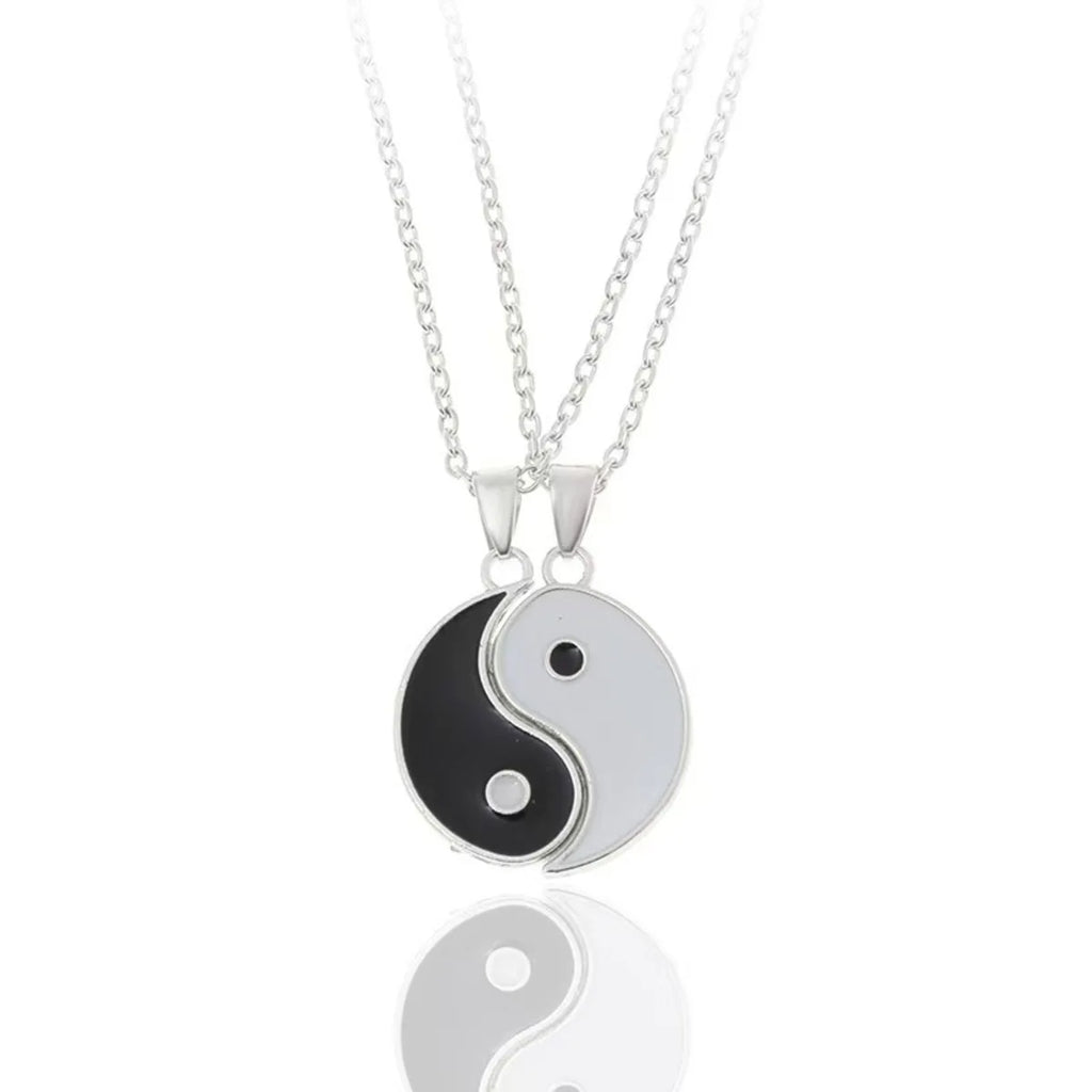 Tai Chi Yin Yang Matching Necklaces