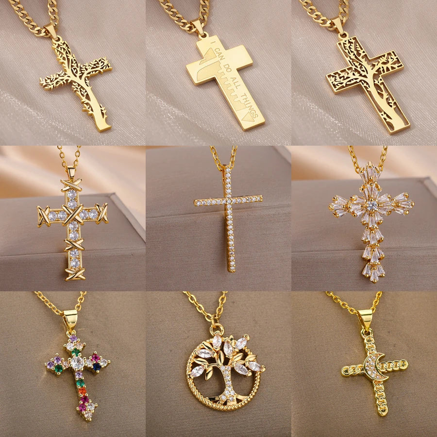 Jesus Cross Pendant/Necklace