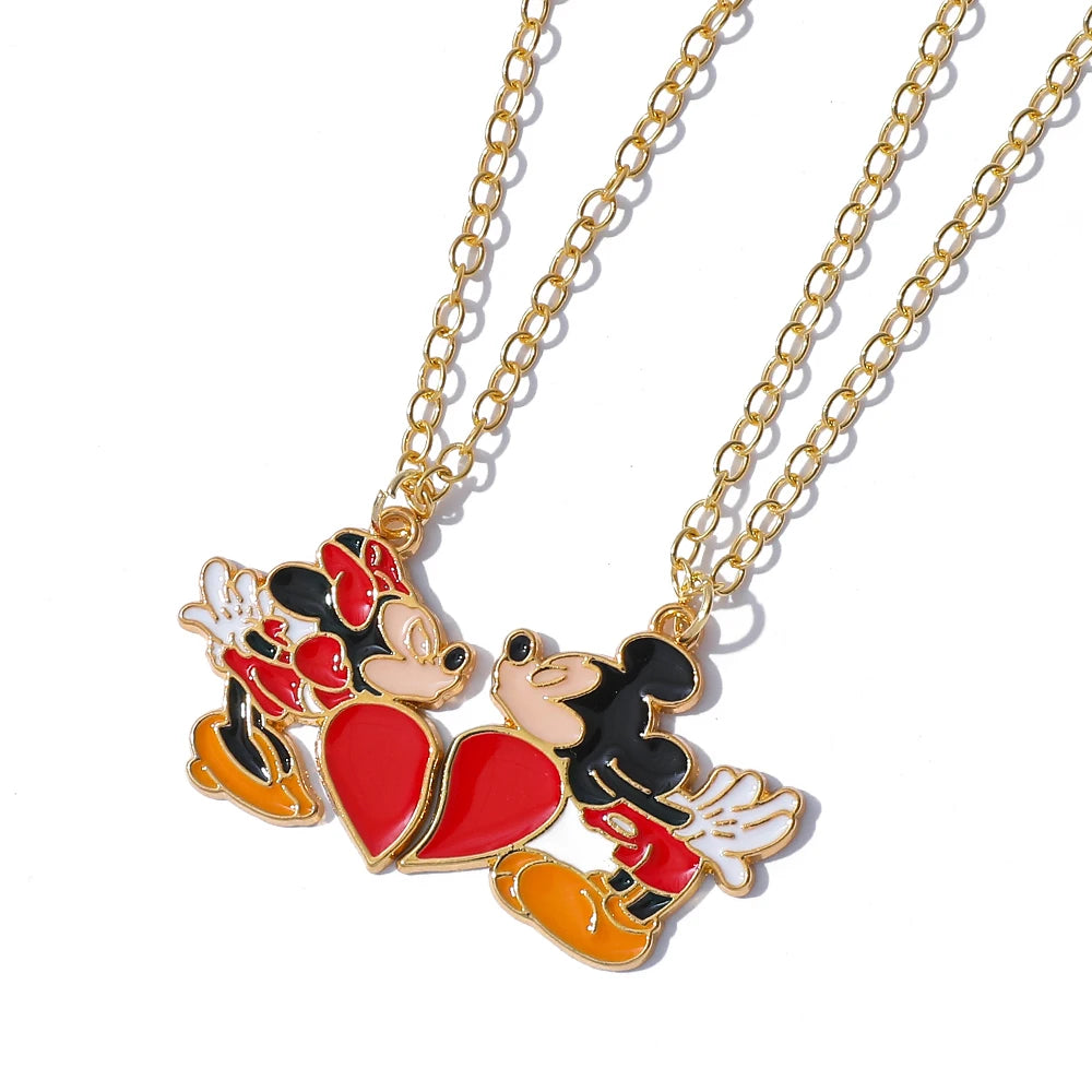 Stich Heart Bestfriends Necklace
