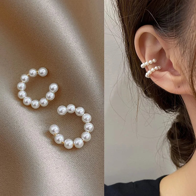 Pearl Ear Cuff Clip