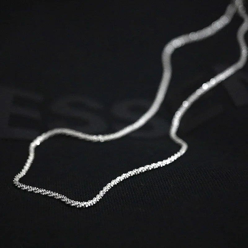 Elegant and Sparkling Gold/Silver Choker Necklace